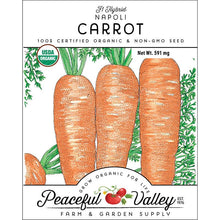 Load image into Gallery viewer, Carrot, Napoli - Organic