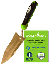 Load image into Gallery viewer, Titanium Garden Transplanter Trowel