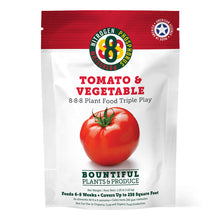 Load image into Gallery viewer, Triple Play Tomato &amp; Vegetable Plant Food 8-8-8