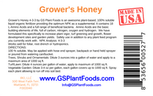 Load image into Gallery viewer, Grower's Honey Plant Based Amino Acid