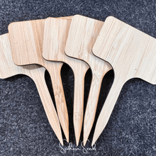 Load image into Gallery viewer, Bamboo Plant Markers – 5 Count