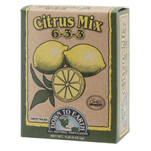 Load image into Gallery viewer, Citrus Mix Fertilizer 6-3-3 (1 lb box)