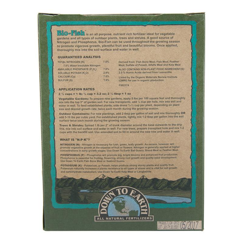 Bio Fish Bio-Fish All Purpose 7-7-2 Fertilizer (5 lb) – Live Aquaponics