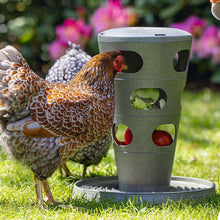 Load image into Gallery viewer, Feed Tower for Chickens – Eco-Friendly, Three-Level Poultry Feeder