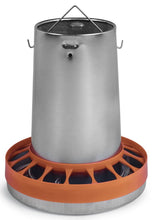 Load image into Gallery viewer, Hanging Galvanized Metal Chicken Feeder &amp; Accessories