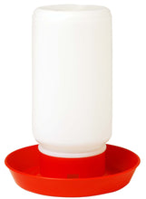 Load image into Gallery viewer, 1 Quart Chicken Feeder &amp; Waterer – Plastic Jar &amp; Base