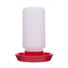 Load image into Gallery viewer, 1 Quart Chicken Feeder &amp; Waterer – Plastic Jar &amp; Base