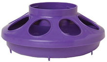 Load image into Gallery viewer, 1 Quart Chicken Feeder &amp; Waterer – Plastic Jar &amp; Base