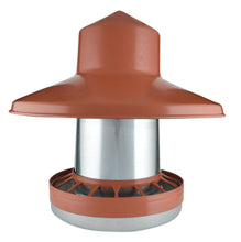 Load image into Gallery viewer, Hanging Galvanized Metal Chicken Feeder &amp; Accessories