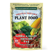 Load image into Gallery viewer, Tomato &amp; Vegetable Plant Food 8-4-8 - Organic