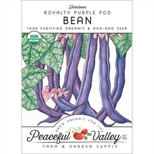 Load image into Gallery viewer, Bean, Royalty Purple Bush - Organic
