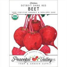 Load image into Gallery viewer, Beet, Detroit Dark Red - Organic