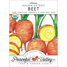 Load image into Gallery viewer, Beet, Golden Detroit - Organic