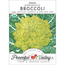 Load image into Gallery viewer, Broccoli, Romanesco - Organic