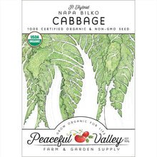 Load image into Gallery viewer, Cabbage, Napa Bilko - Organic