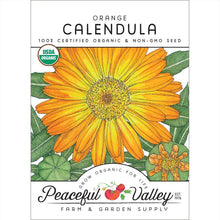 Load image into Gallery viewer, Calendula, Orange - Organic