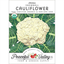 Load image into Gallery viewer, Cauliflower, Snowball - Organic
