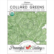 Load image into Gallery viewer, Collard Greens, Champion - Organic