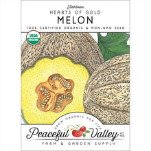 Load image into Gallery viewer, Cantaloupe, Hearts of Gold - Organic