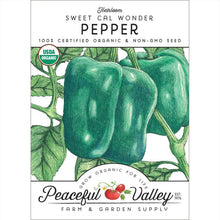 Load image into Gallery viewer, Pepper, Cal Wonder Sweet - Organic