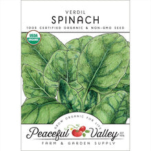 Load image into Gallery viewer, Spinach, Verdil - Organic