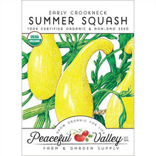 Load image into Gallery viewer, Summer Squash, Early Crookneck - Organic