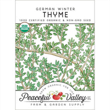 Load image into Gallery viewer, Thyme, German Winter - Organic