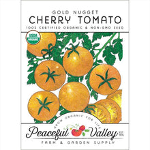 Load image into Gallery viewer, Tomato, Gold Nugget - Organic