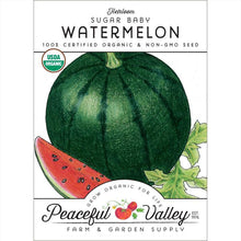 Load image into Gallery viewer, Watermelon, Sugar Baby - Organic