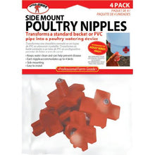 Load image into Gallery viewer, Poultry Nipples, 4 pk