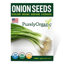 Load image into Gallery viewer, Onion, Bunching Evergreen - Organic
