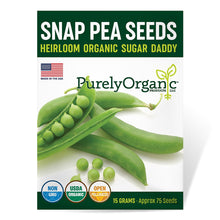 Load image into Gallery viewer, Pea, Sugar Daddy Snap - Organic