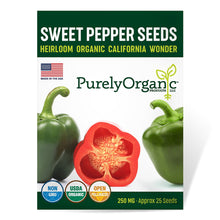 Load image into Gallery viewer, Pepper, Cal Wonder Sweet - Organic