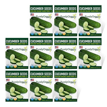 Load image into Gallery viewer, Cucumber, Marketmore 76 - Organic