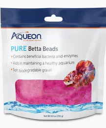 Aqueon PURE Betta Beads, Pink