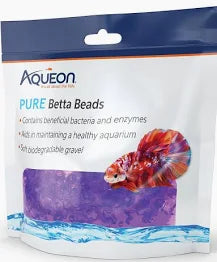 Aqueon PURE Betta Beads, Purple