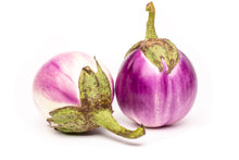 Load image into Gallery viewer, Eggplant, Italian Rosa Bianca - Organic