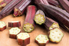 Load image into Gallery viewer, Okra, Red Burgundy