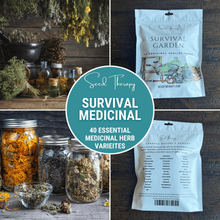 Load image into Gallery viewer, Survival Garden Combo – 40 Vegetable &amp; 40 Medicinal Herb Varieties