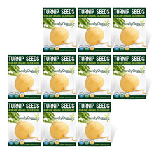 Load image into Gallery viewer, Turnip, Golden Globe - Organic
