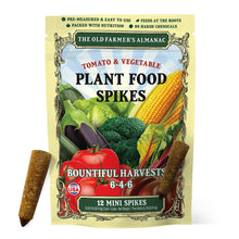 Load image into Gallery viewer, Tomato &amp; Vegetable Plant Food Mini Spikes