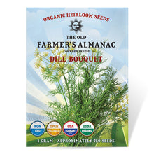 Load image into Gallery viewer, Dill Seeds - Organic
