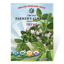 Load image into Gallery viewer, Thyme Seeds - Organic