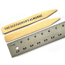 Load image into Gallery viewer, Wooden Garden Seed &amp; Plant Markers